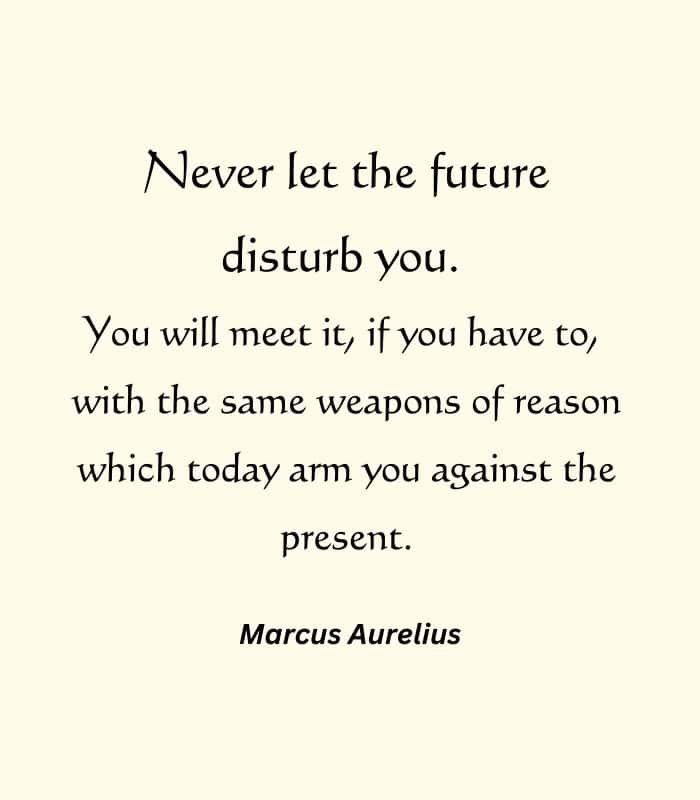 Marcus Aurelius Quote Wall art