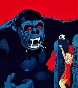 King Kong Movie Poster Wall Art
