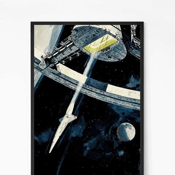 An Epic Space Odyssey Movie Wall Art