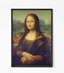 Da Vinci Mona Lisa Painting Wall Art