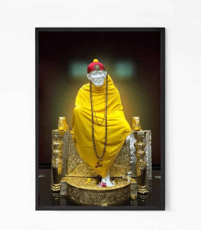 Divine Shirdi Saibaba Wall Art Divine Shirdi Saibaba Wall Art