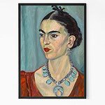 Frida Kahlo Painting Wall Art