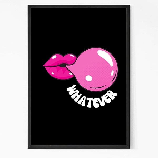 Funky Lips Wall Art
