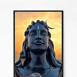 Isha Adiyogi Shiva Linga Wall Art