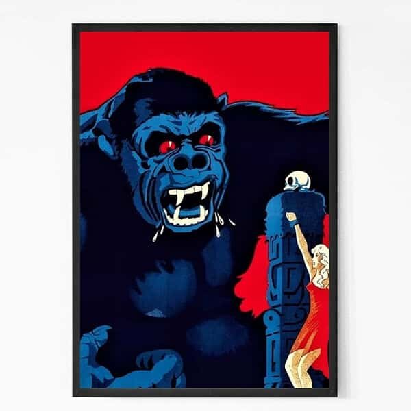 King Kong Movie Poster Wall Art