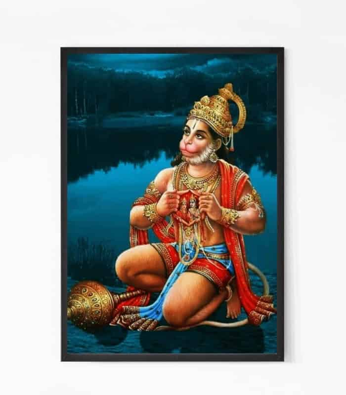 Lord Hanuman Wall Art