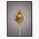 Lord Murugan Vel Spiritual Wall Art