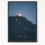 Thiruvannamalai Arunachala Temple Light Wall Art