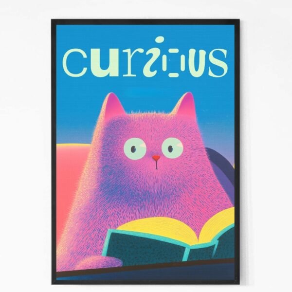 Buy Curious Cat Wall Art