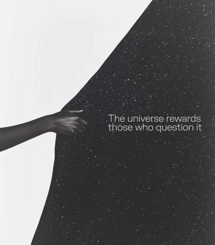 Buy Universe Rewards Quote Wall Art | Motivational Quote Online - Image 2