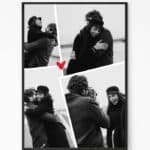 Black and White Love Portrait Frame