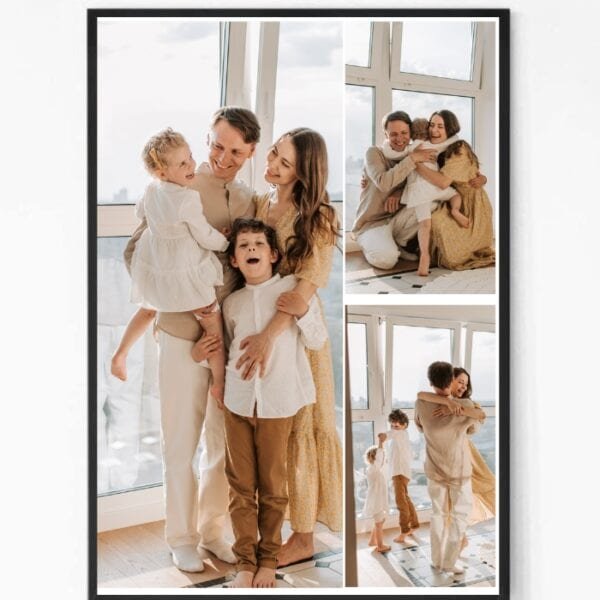 Custom Framed Family Collage Photo