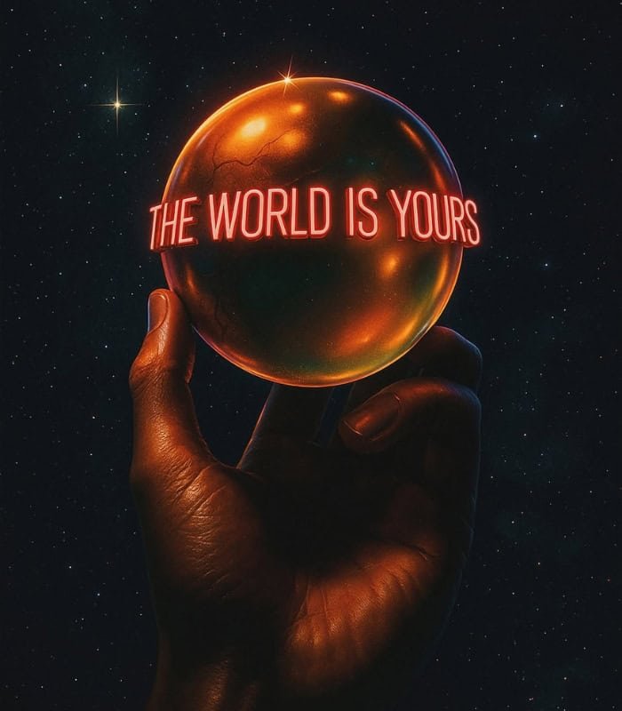 The World is Yours Wall Art