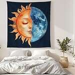 Buy Celestial Sun and Moon Tapestry Wall Art