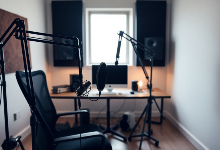 podcast studio