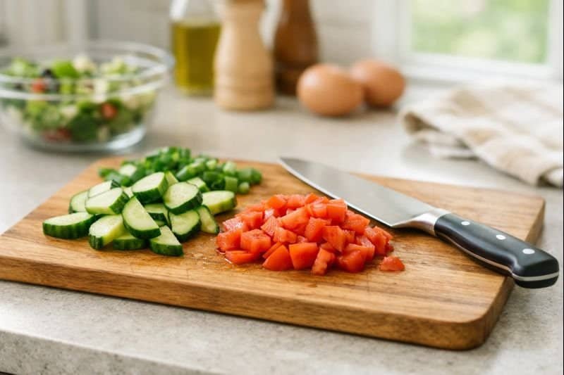 why kitchen accidents happen during everyday food preparation with knives at home