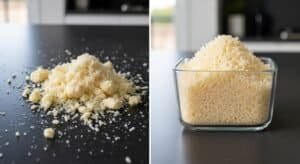 Grating Mistakes vs Clean Grating Results
