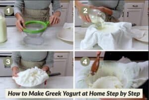 How to Make Greek Yogurt at Home Step by Step