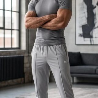 Adidas Premium Light Grey Trousers