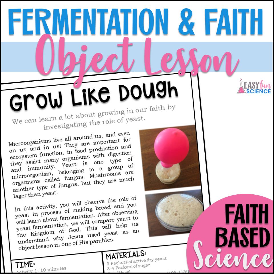 Yeast Fermentation Blowing up a balloon