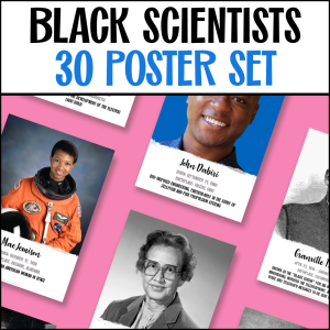 Posters of Black Scientists and inventors