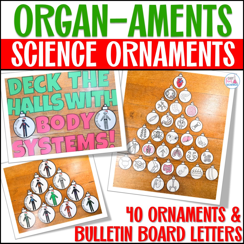 Science Christmas Ornaments