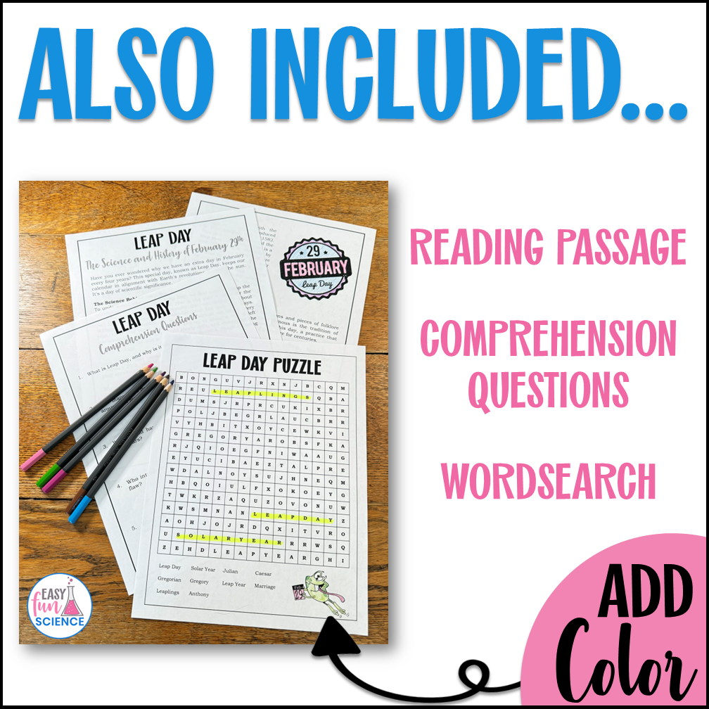 leap year science reading passages