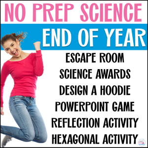 Printable fun end of year science activities bundle