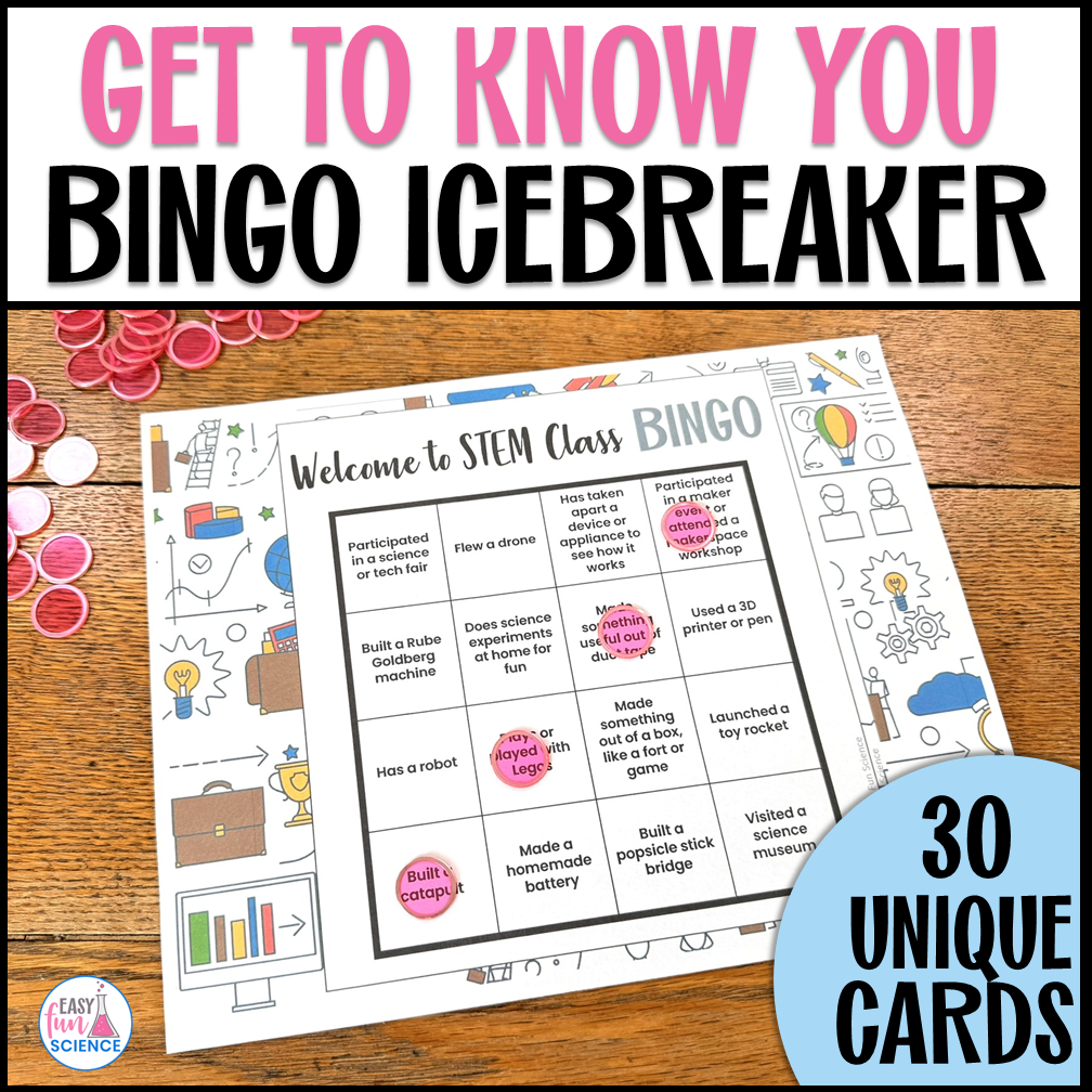 Printable high school physics icebreaker worksheets