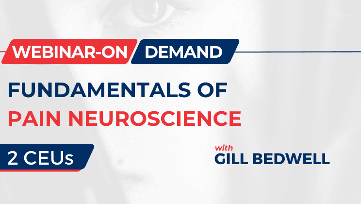 Fundamentals of Pain Neuroscience: Classifying nociceptive, neuropathic and nociplastic pain