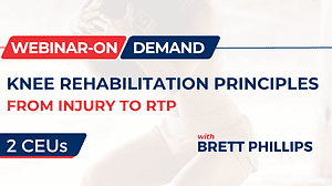 Knee Rehabilitation Principles: From Injury to RTP
