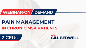 Pain Management in Chronic MSK Patients