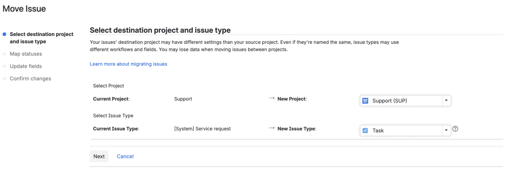 How to move Jira issues