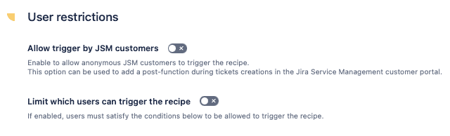 Jira user restrictions