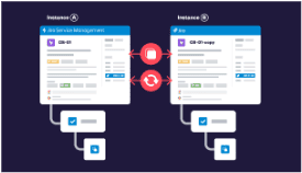 Seamlessly duplicate and sync work items across different Jira instances while preserving key details like comments, attachments, and custom fields withe Elements Copy&Sync

