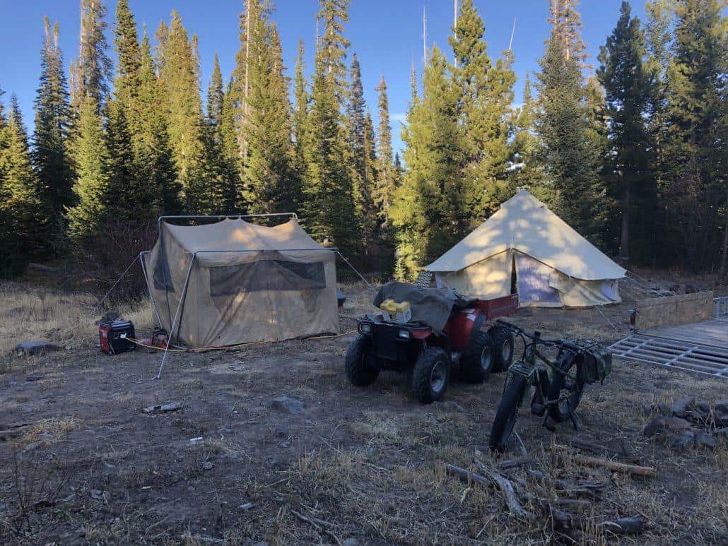 Canvas tent stove pipe