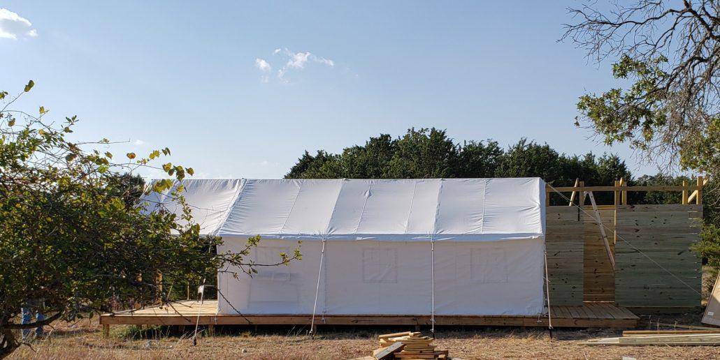 canvas cabin tent