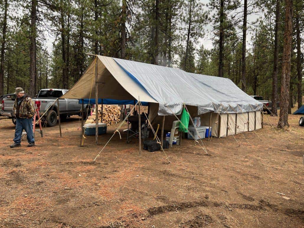 canvas wall tents for hunters