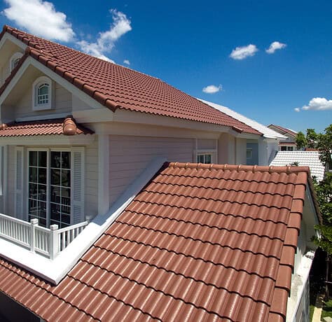 tile roof with reflectinve coating the bay area