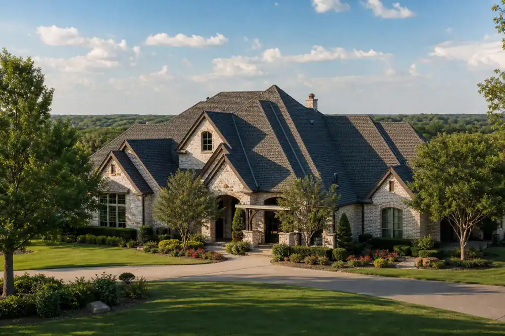 Rural residential properties in Argyle, Texas