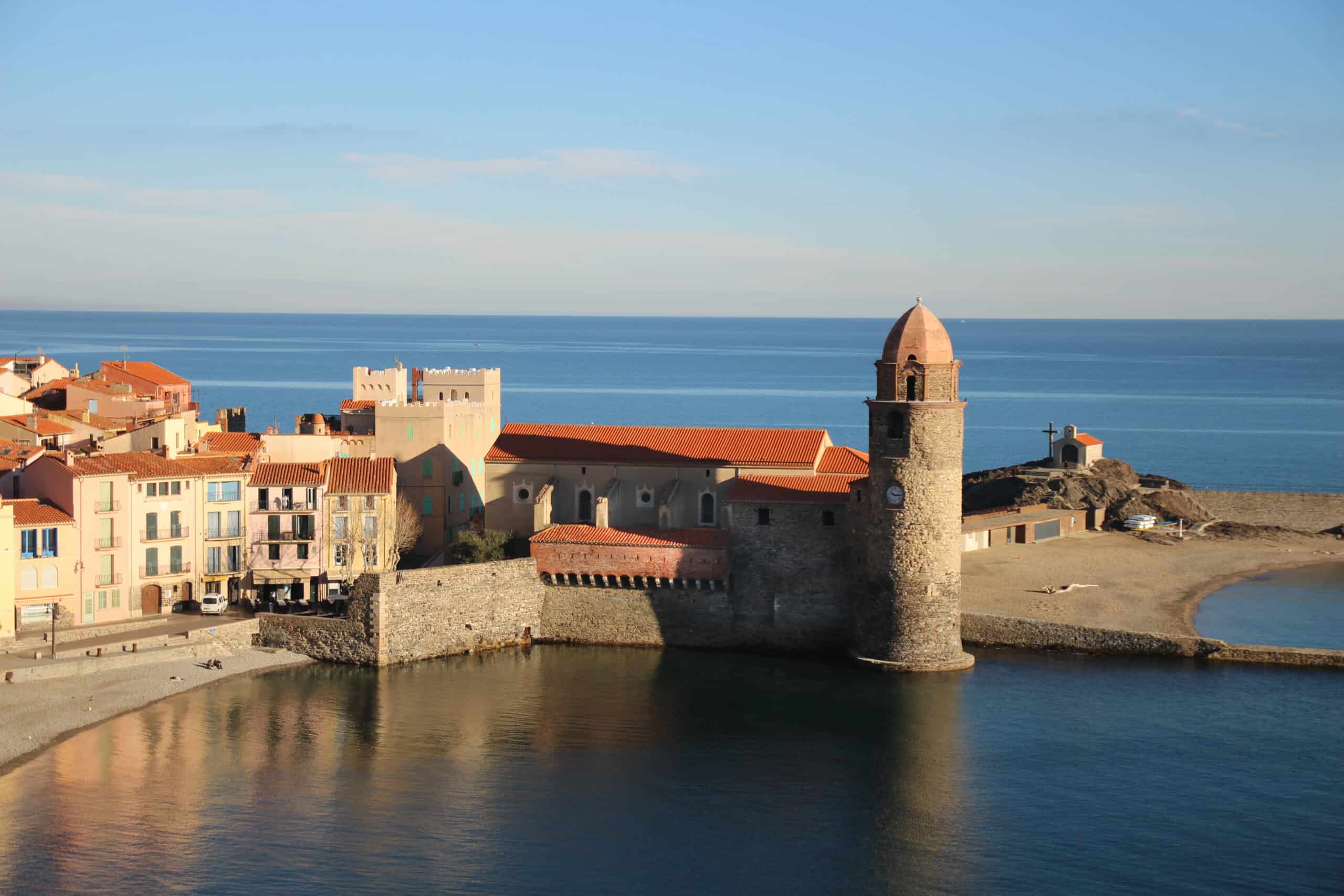 The famous Notre Dames des Anges - the symbol of Collioure France
