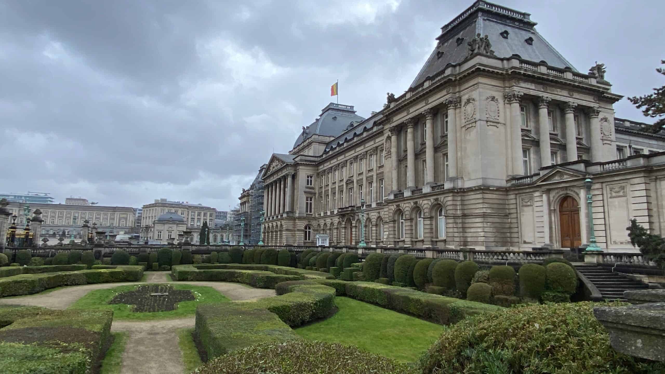 is-brussels-worth-visiting The Grand Royal Palace and grounds in the city of Brussels