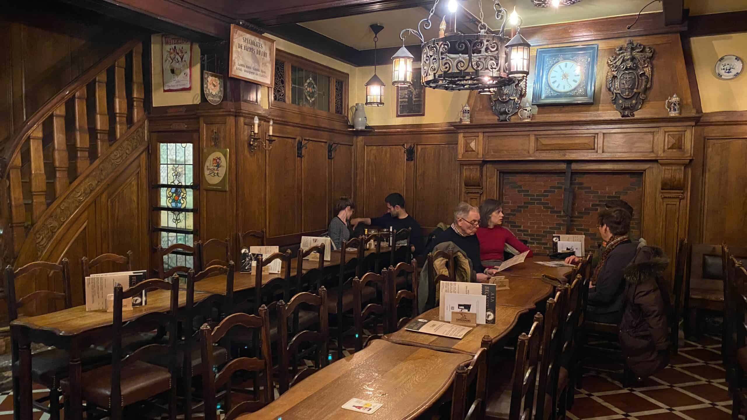 is-brussels-worth-visiting Local spot that feels like you are in someone's living room enjoying a drink with friends.