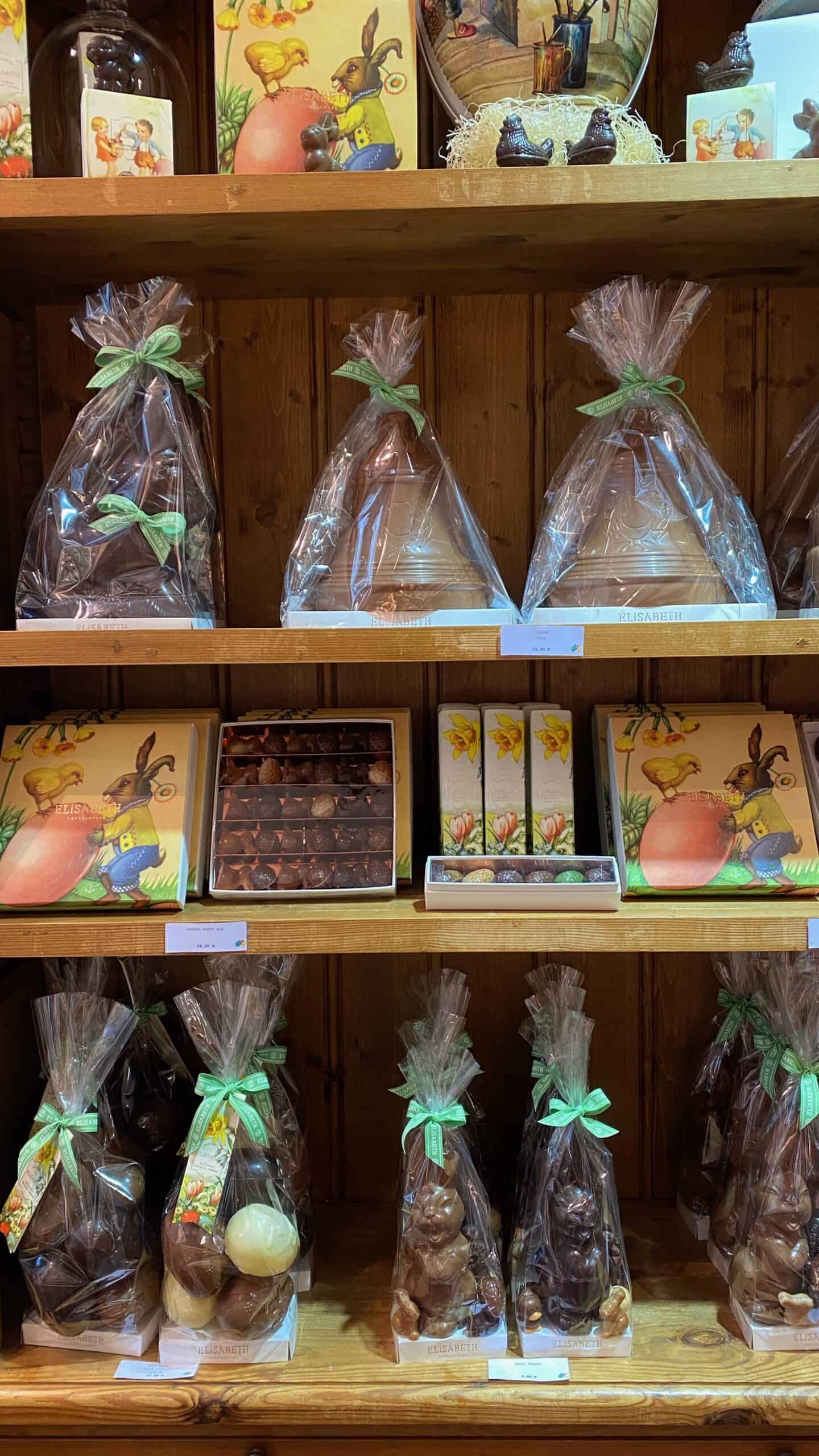 best-chocolates-in-brussels Elisabeths Easter chocolate bunnies