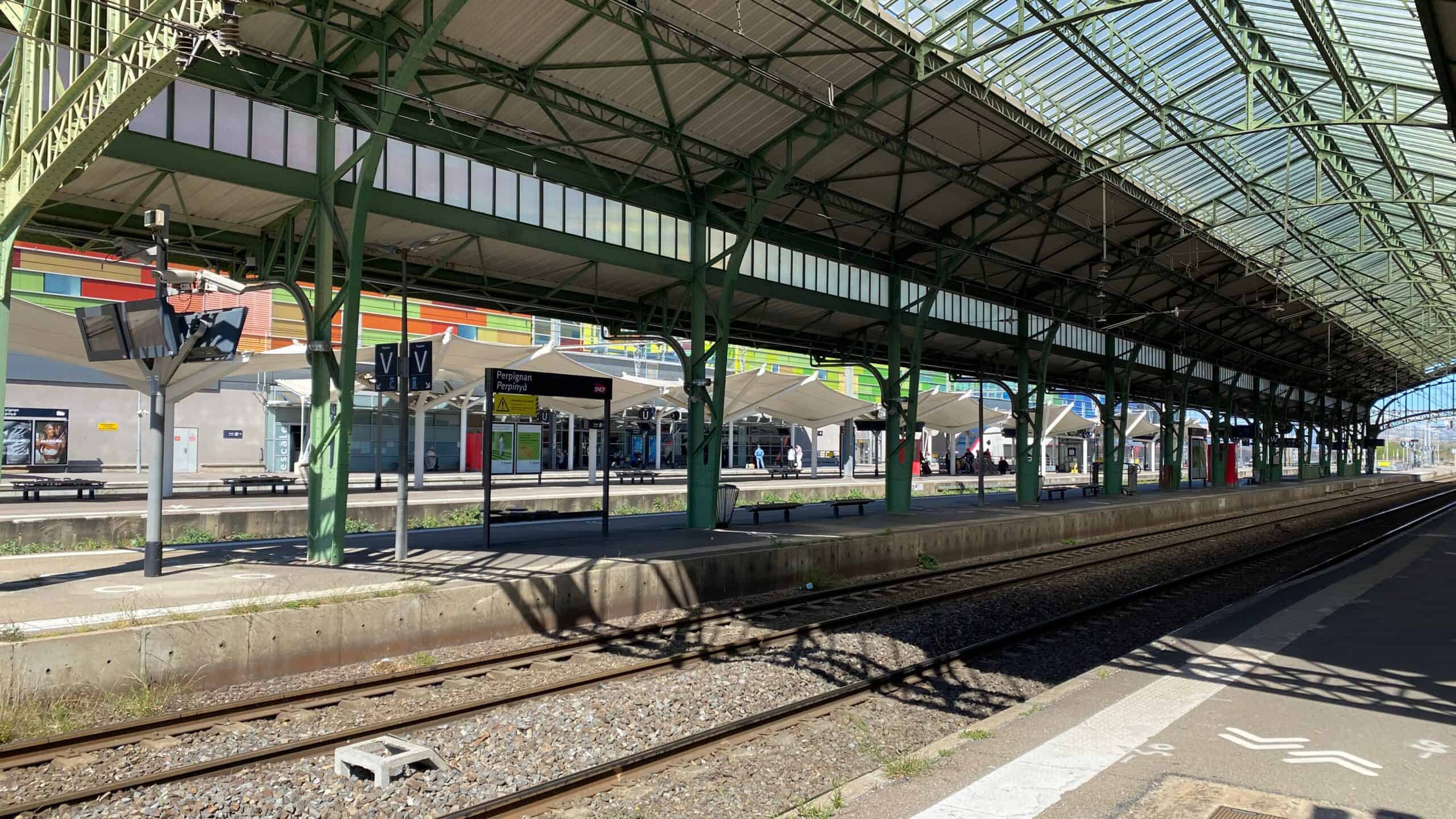 Perpignan train station