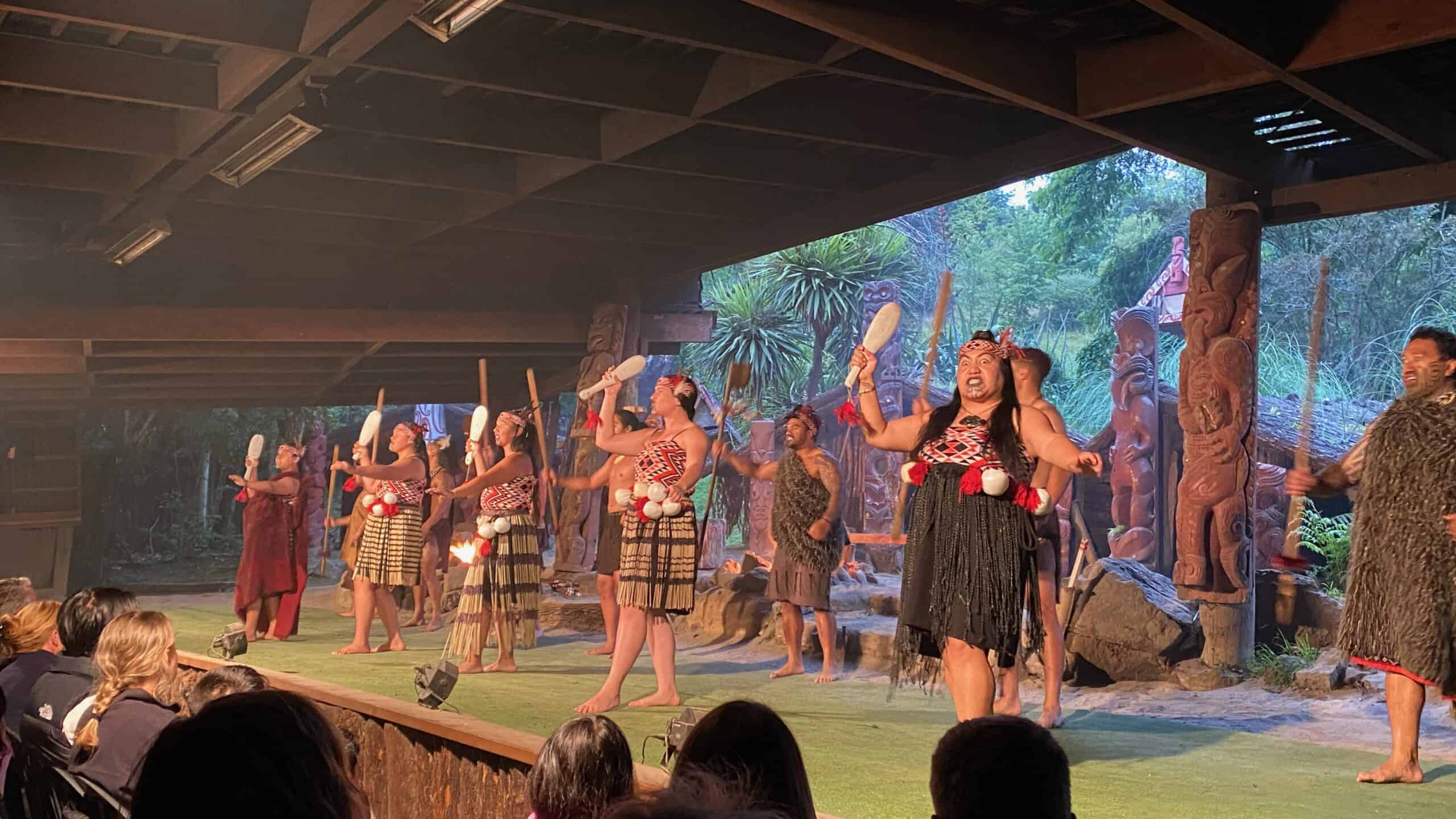 Cultural dancing and fighting were exhilarating to watch