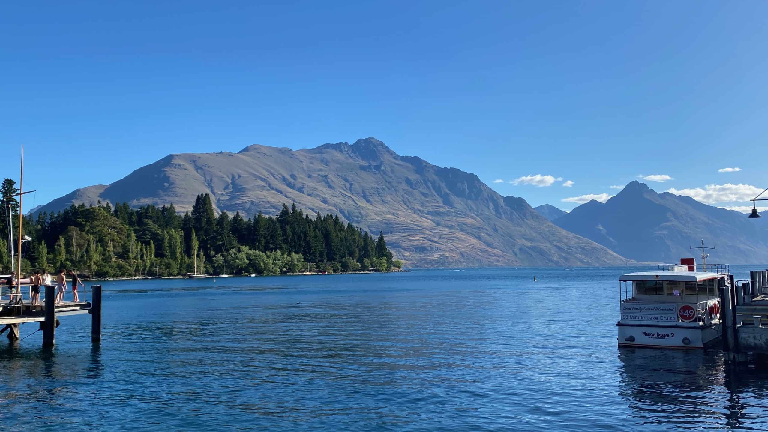 Lake Wakatipu in Queenstown