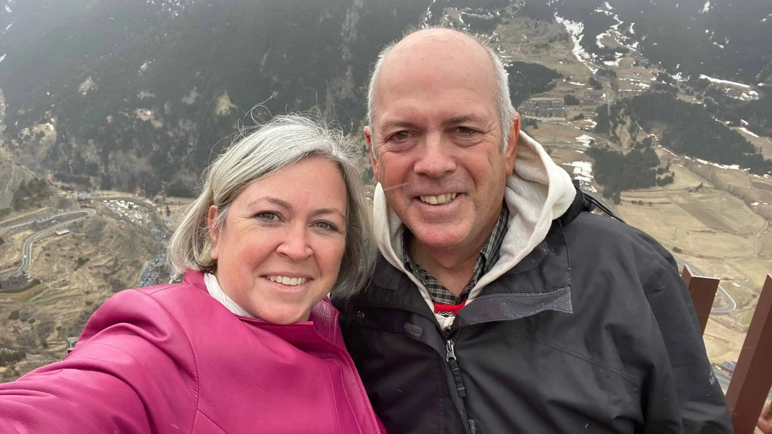 Our picture in the surrounding mountains of Andorra