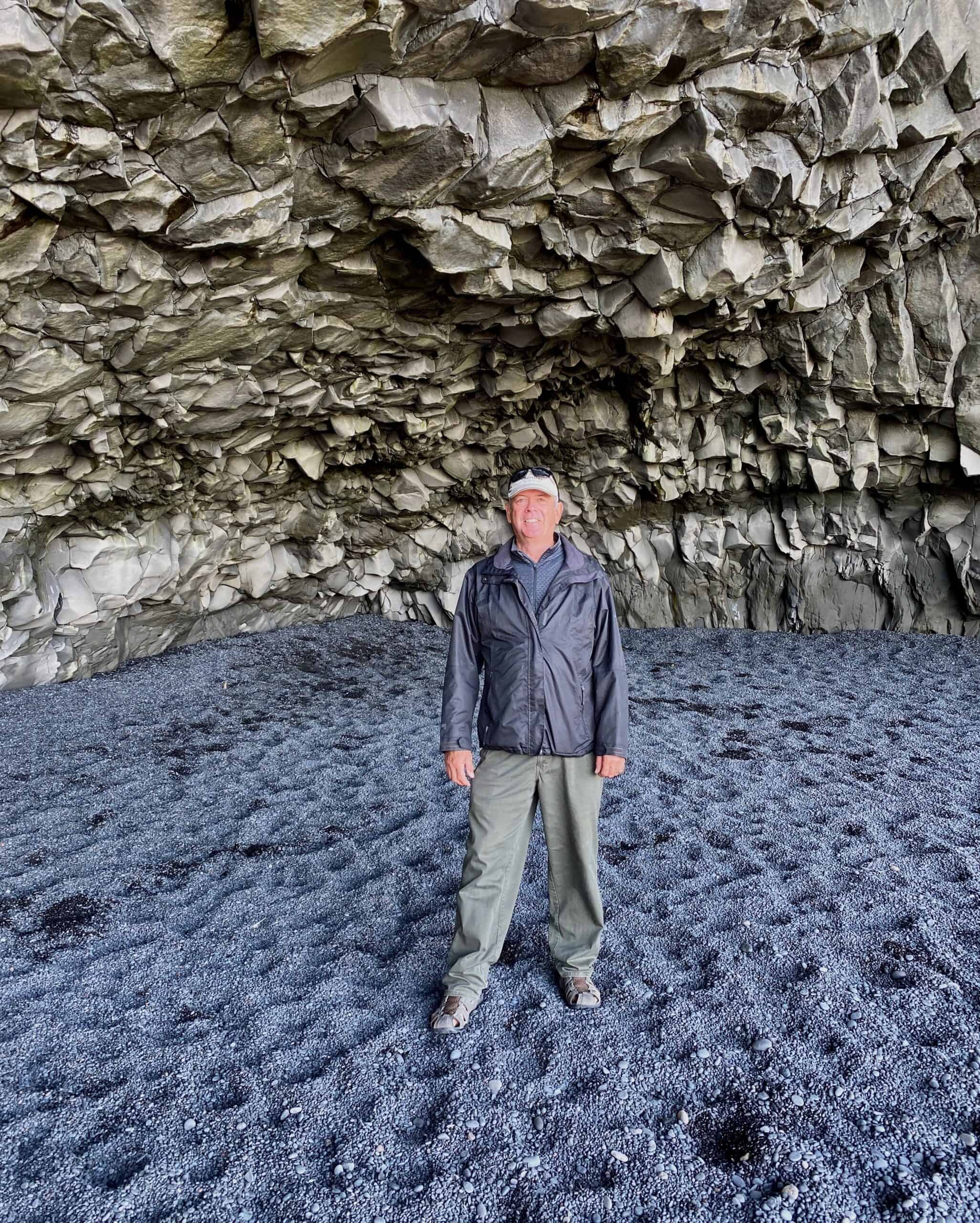 The caves under the cliffs