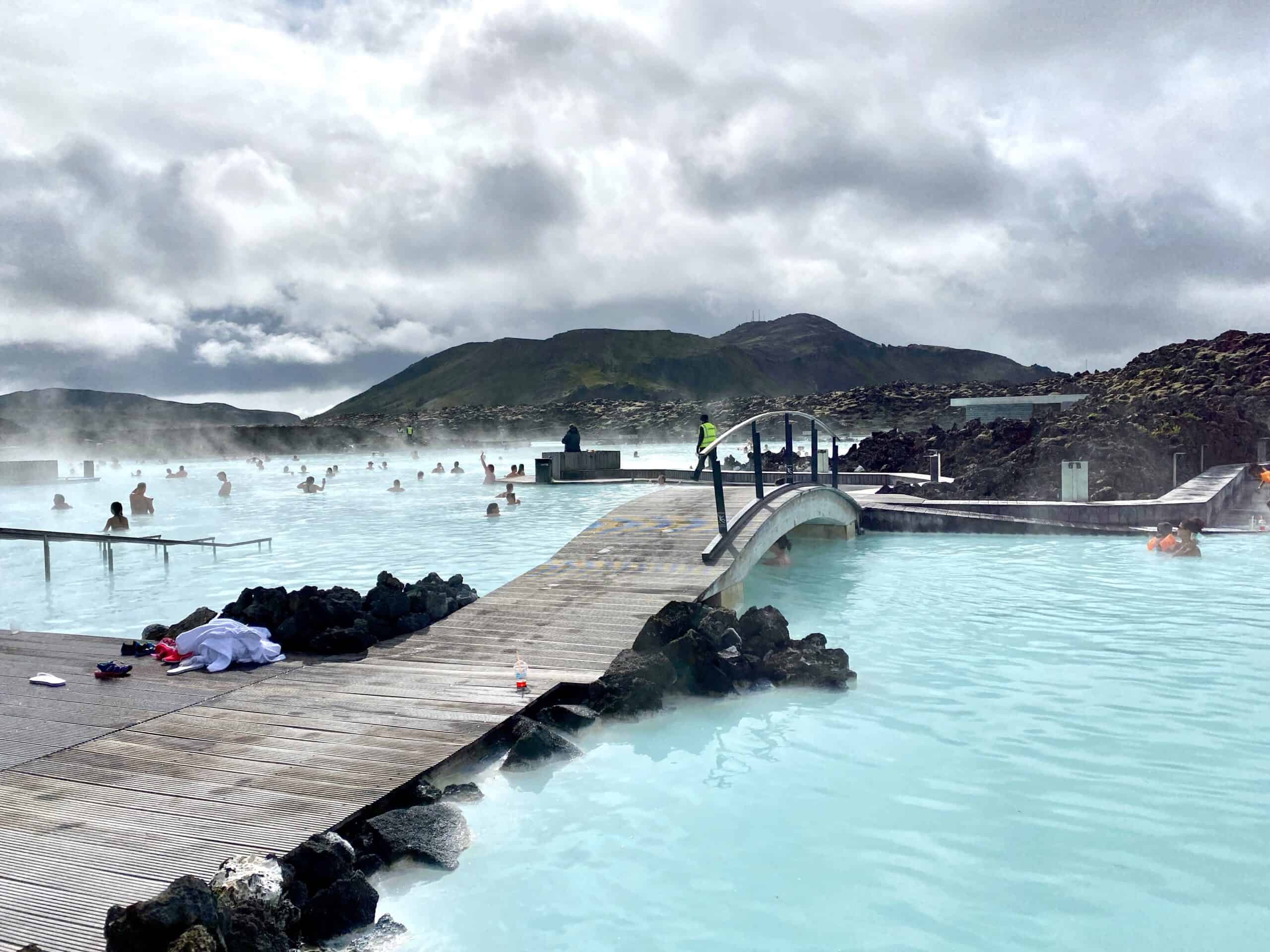 The famous Blue Lagoon